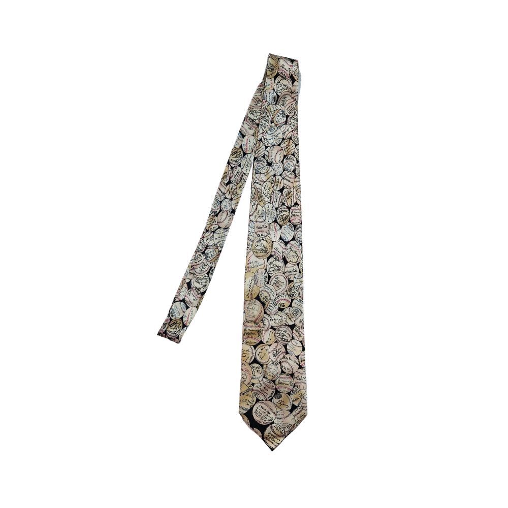 Museum‎ Artifacts Signed Baseballs Mens Neck Tie